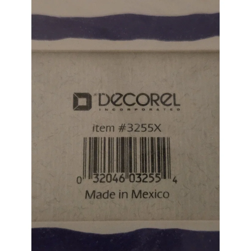 Decorel 14x14 Wall Album Collage Picture Frame 8 Openings Colored Vintage